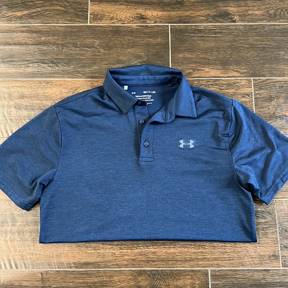 Mens Under Armour golf shirt S